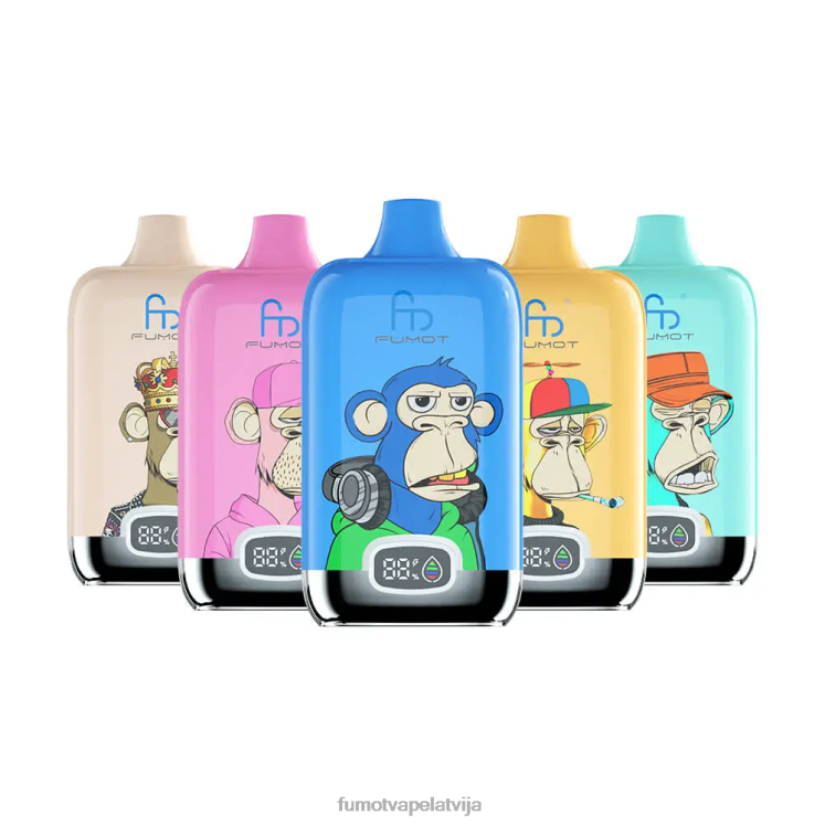 Fumot Digital Box 12000 vienreizējās lietošanas vape pod - 20ml (1 gab.) - Fumot Price HZ2X2123 ķirsis