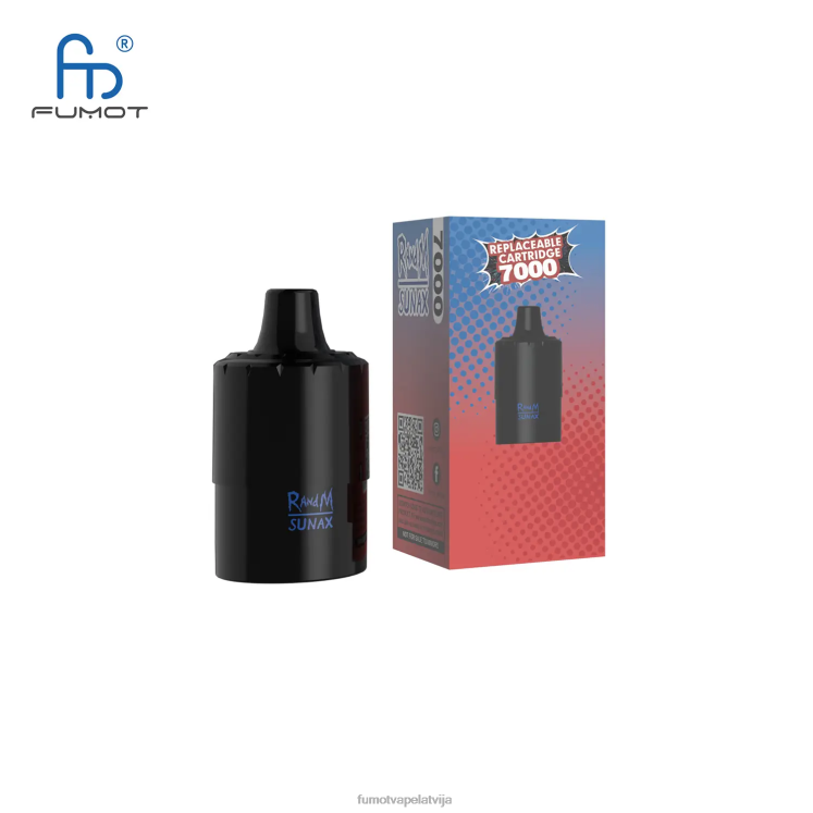 Fumot Sunax 7000 maināma vape kasetne (1 gab.) - Fumot Vape Review HZ2X2485 forša piparmētra