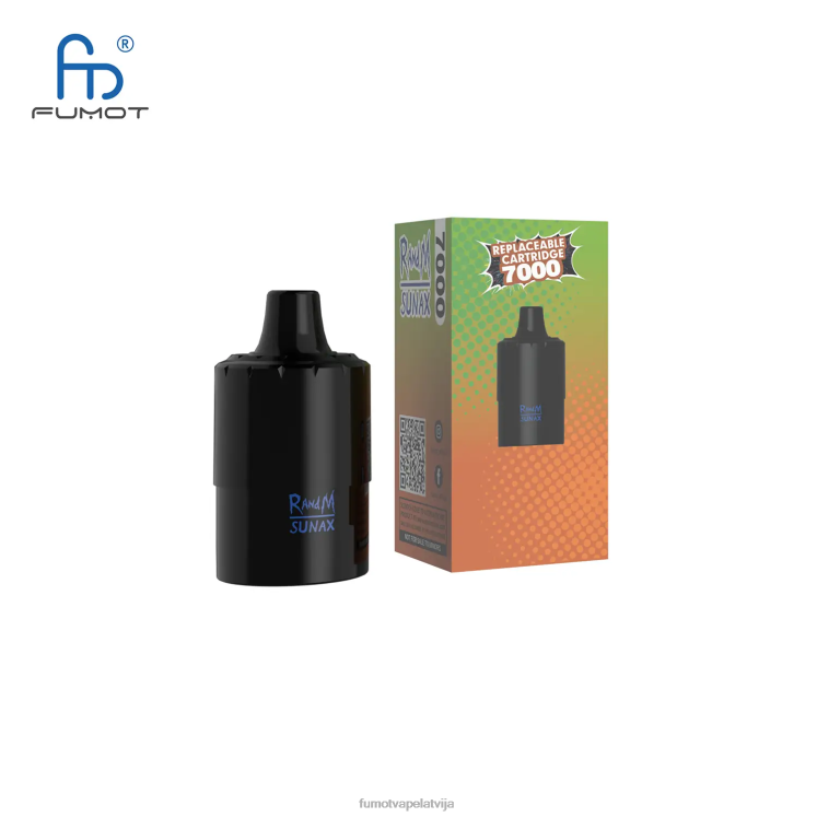 Fumot Sunax 7000 maināma vape kasetne (1 gab.) - Fumot Vape Review HZ2X2495 zemeņu virtulis