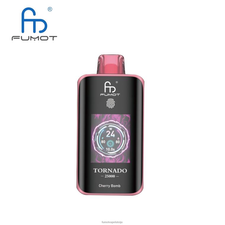 Fumot Shop | Fumot Tornado 25000 vienreizējās lietošanas vape ķiršu bumba 204XL4