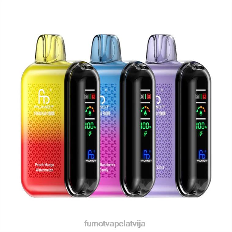 Fumot Vape Price | Fumot Tornado 20000 vienreizējās lietošanas vape ekskluzīvs 204XL17