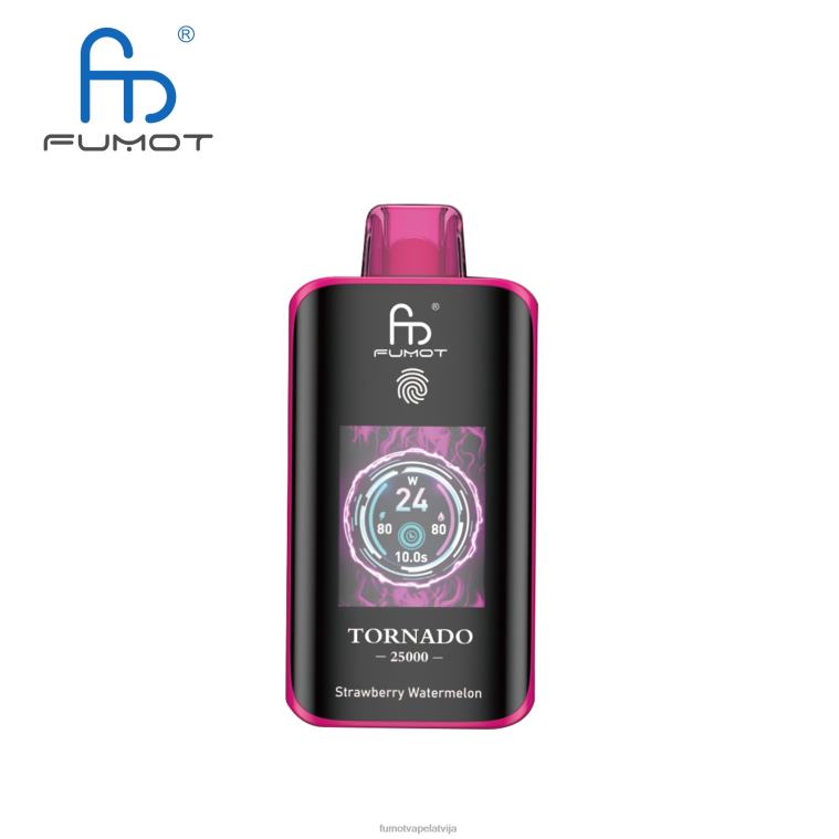 Fumot Vape Sale | Fumot Tornado 25000 vienreizējās lietošanas vape zemeņu arbūzs 204XL16