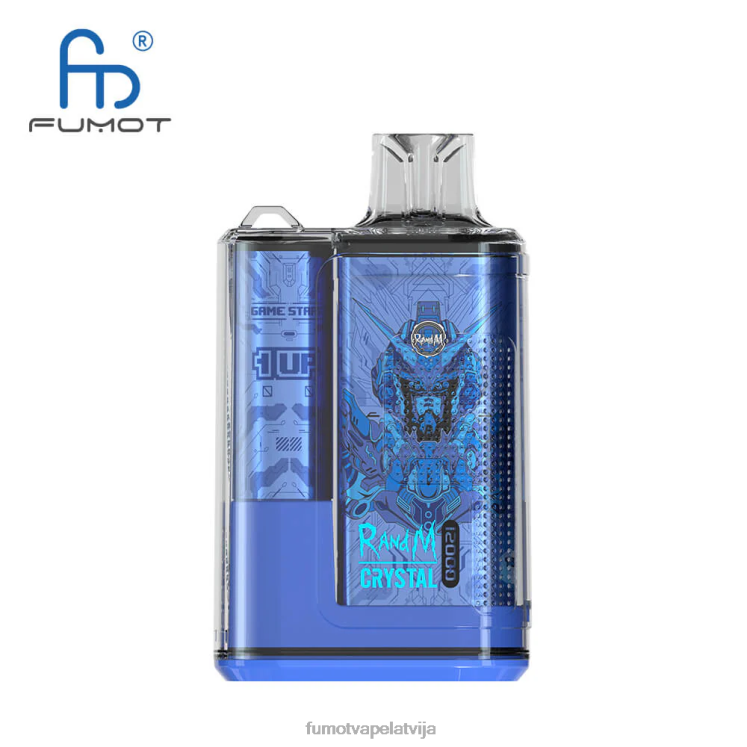 Fumot Crystal 12000 vienreizējās lietošanas tvaiku kaste - 20 ml (1 gab.) - Fumot Shop HZ2X2254 banānu ledus