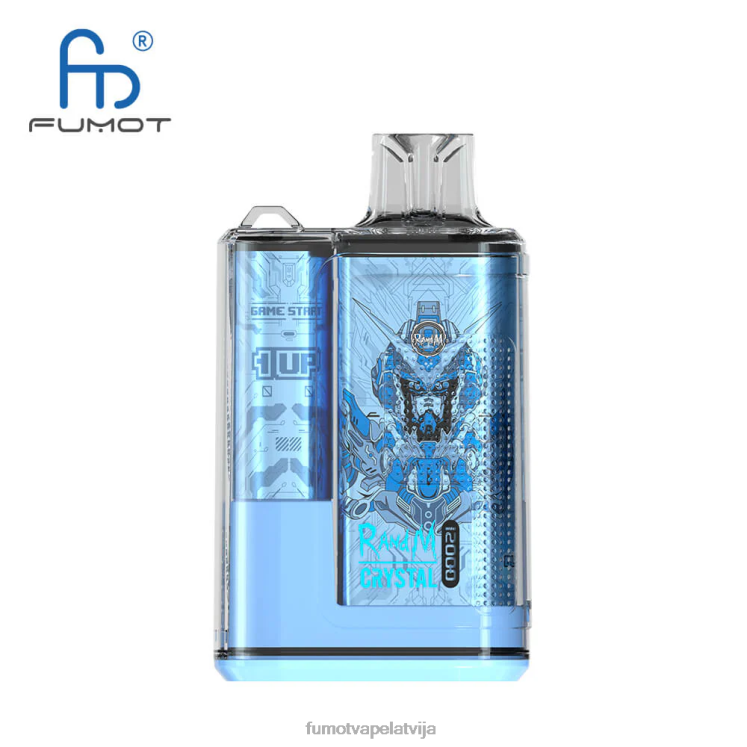 Fumot Crystal 12000 vienreizējās lietošanas tvaiku kaste - 20 ml (1 gab.) - Fumot Shop HZ2X2254 banānu ledus