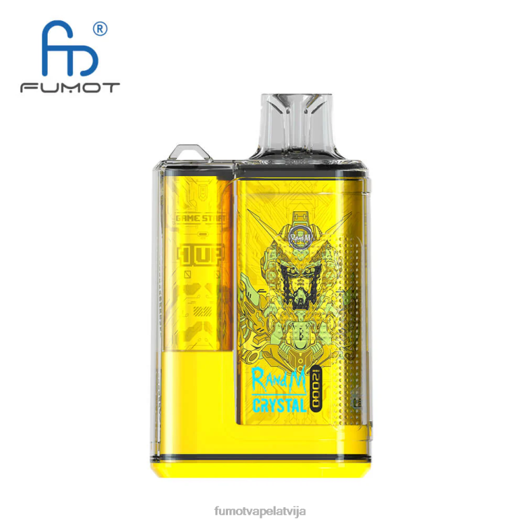 Fumot Crystal 12000 vienreizējās lietošanas tvaiku kaste - 20 ml (1 gab.) - Fumot Vape Price HZ2X2257 zils razz ledus