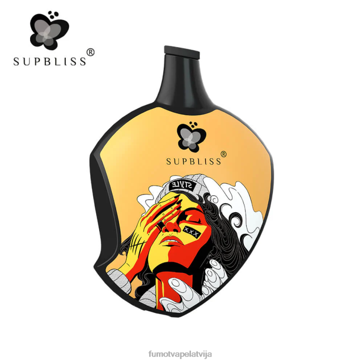 Fumot Supbliss sp6000 vienreizējās lietošanas vape pod - 12ml (1 gab.) - Fumot Vape Latvija HZ2X2451 banānu kūka