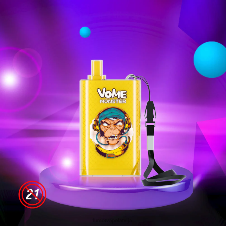 Fumot Vome Monster 10000 vienreizējās lietošanas vape pod ierīce - 20 ml (1 gab.) - Fumot Cena HZ2X2432 jauktas ogas