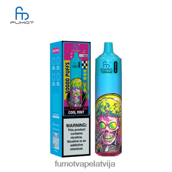 Fumot Store - Fumot Tornado 30K mūzika forša piparmētra 0J84ZB10