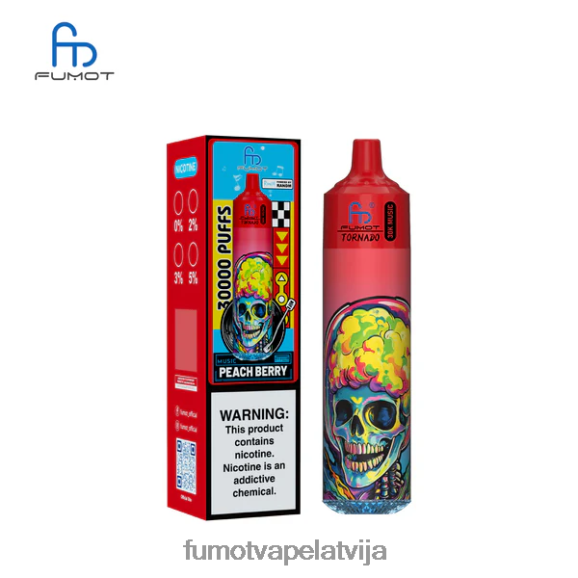 Fumot Technology - Fumot Tornado 30K mūzika persiku ogu 0J84ZB19
