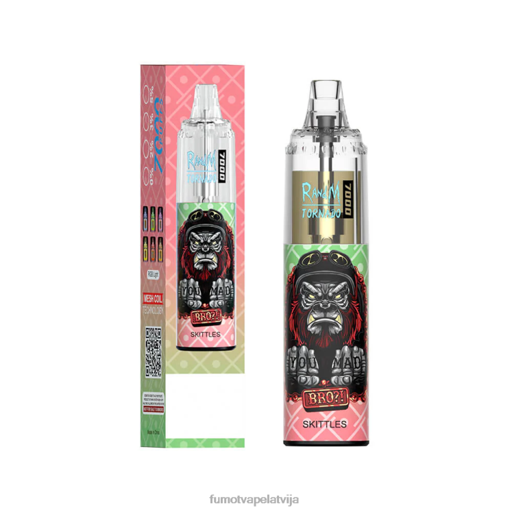 Fumot Tornado 14 ml 7000 vienreizējās lietošanas vape pildspalva (1 gab.) - Fumot Vape Price HZ2X267 melleņu granātābols