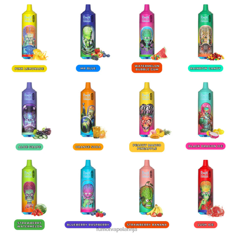 Fumot Tornado 18 ml 9000 vienreizējās lietošanas vape pildspalva (1 gab.) - Fumot Store HZ2X230 melleņu ķiršu dzērvenes