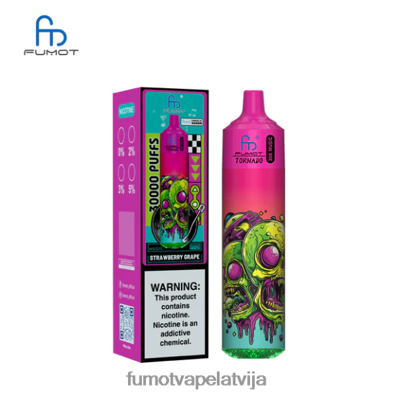 Fumot Vape Price - Fumot Tornado 30K mūzika zemeņu vīnogas 0J84ZB27