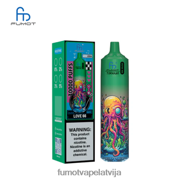 Fumot Vape Sale - Fumot Tornado 30K mūzika mīlestība 66 0J84ZB16