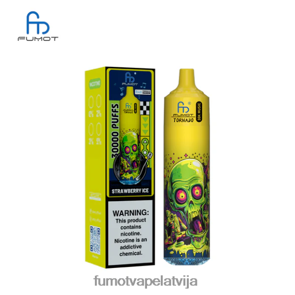 Fumot Vape Sale - Fumot Tornado 30K mūzika zemeņu ledus 0J84ZB26