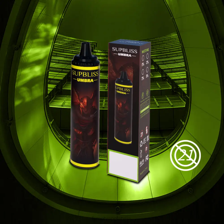 Fumot Supbliss Umbra 10000 (1 gab.) vienreizējās lietošanas vape pildspalva - 20ml - Fumot Technology HZ2X2479 jauktas ogas