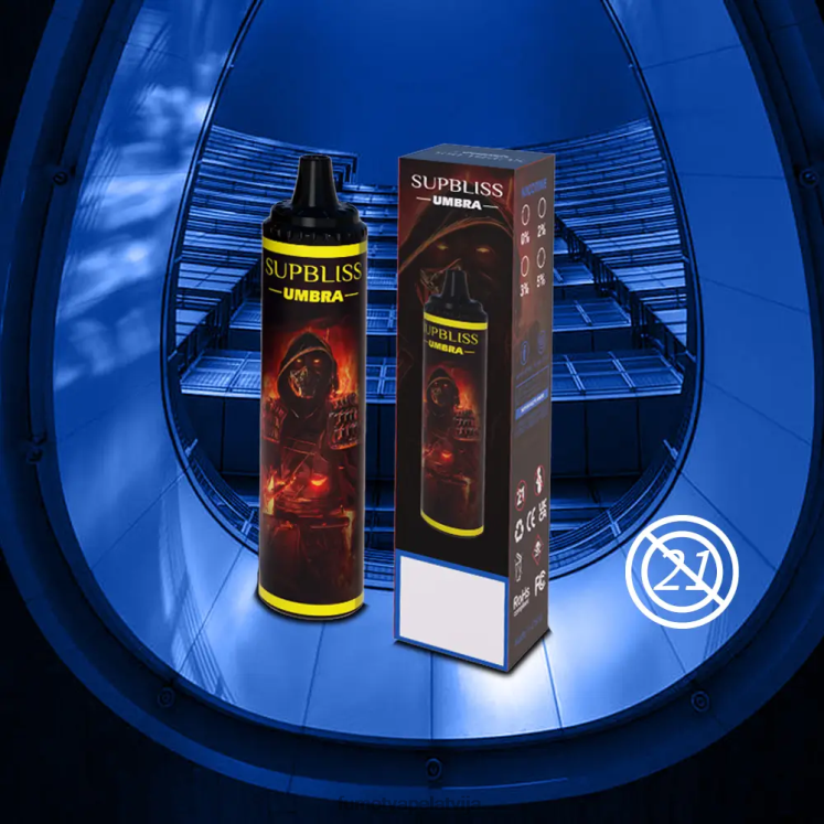 Fumot Supbliss Umbra 10000 (1 gab.) vienreizējās lietošanas vape pildspalva - 20ml - Fumot Technology HZ2X2479 jauktas ogas