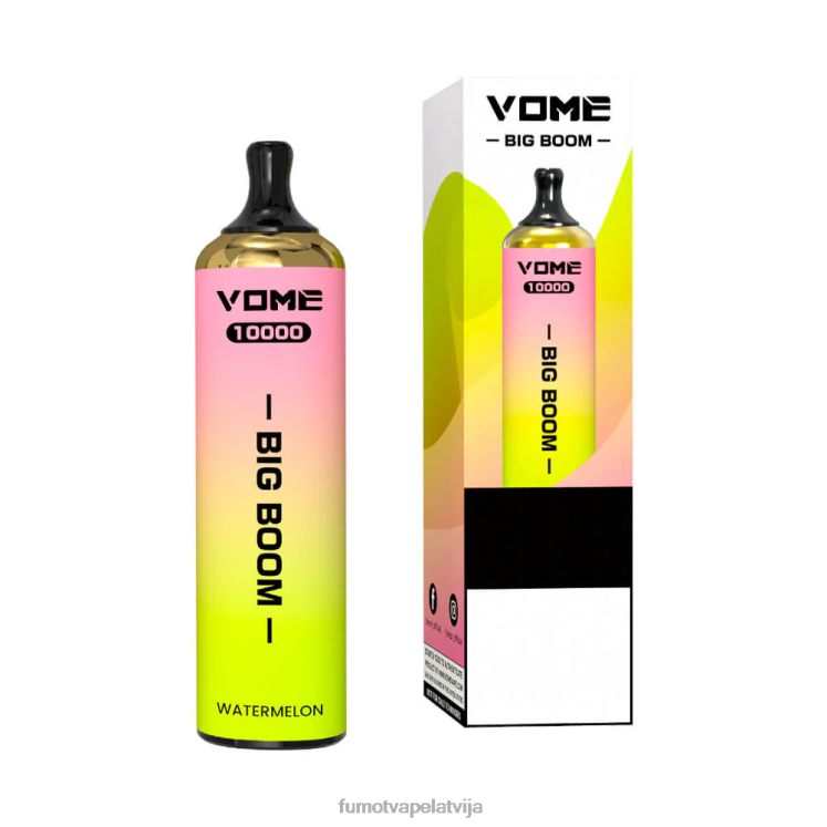 Fumot Vome Big Boom vienreizējās lietošanas vape pildspalva 10000 - 20ml (1 gab.) - Fumot Store HZ2X2440 zemeņu ledus
