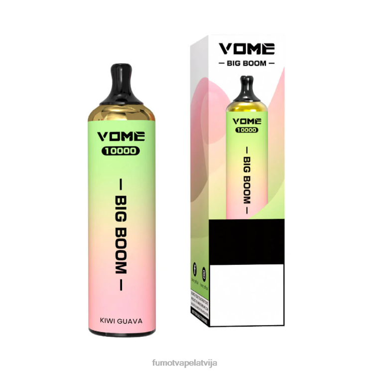 Fumot Vome Big Boom vienreizējās lietošanas vape pildspalva 10000 - 20ml (1 gab.) - Fumot Store HZ2X2440 zemeņu ledus