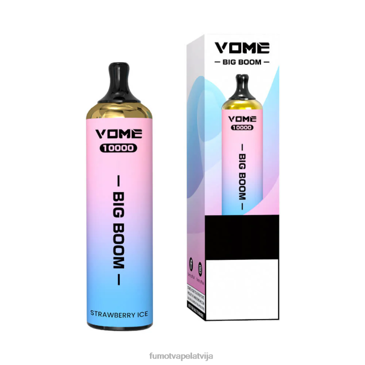 Fumot Vome Big Boom vienreizējās lietošanas vape pildspalva 10000 - 20ml (1 gab.) - Fumot Vape Sale HZ2X2446 zemeņu arbūzu ledus